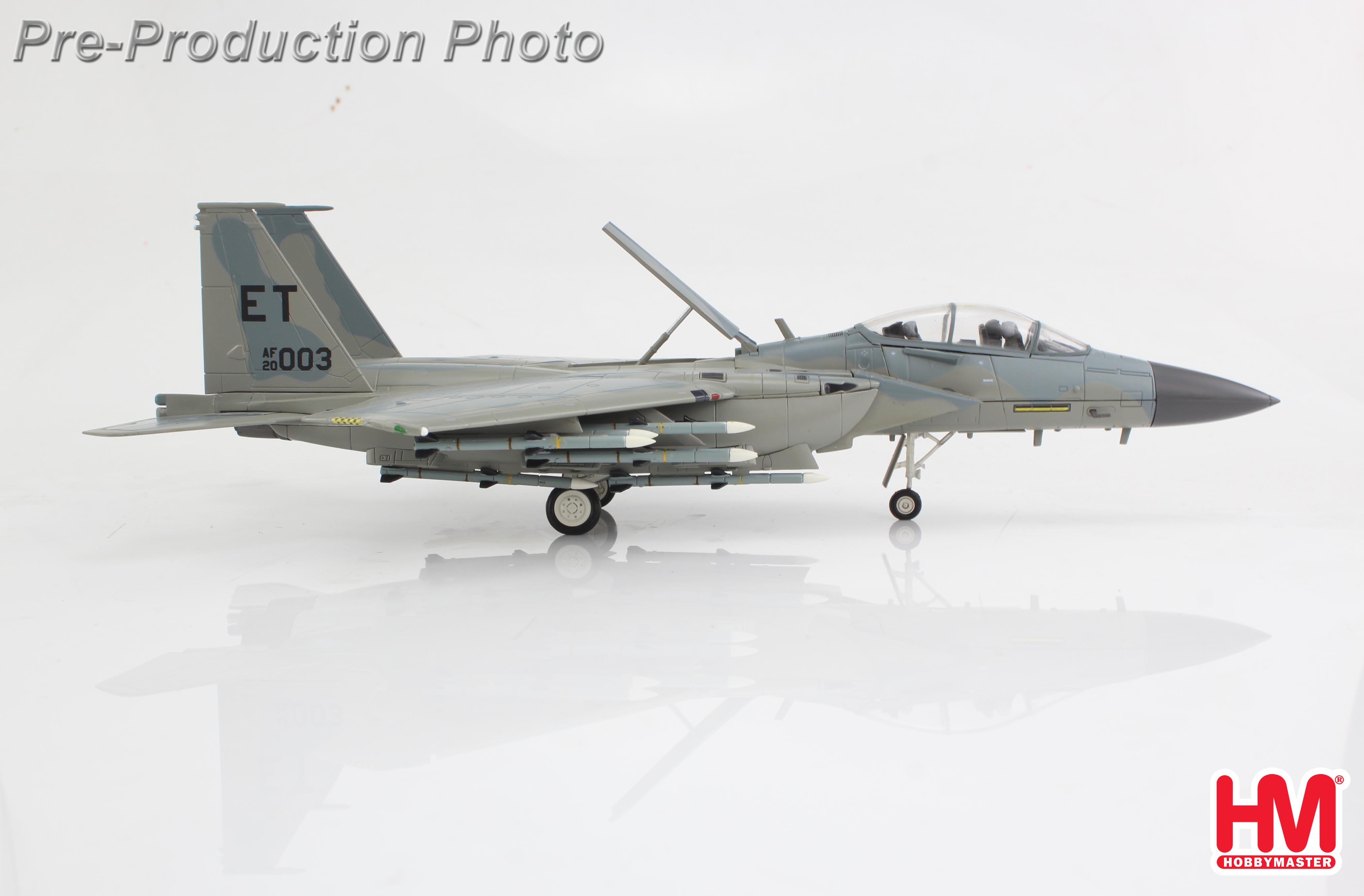 【未使用品】HOBBYMASTER F-15C MOD EAGLE HA4532 F-15C Eagle 1:72 Diecast Model - Hobby Master HM-HA4532